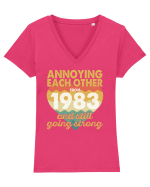 Annoying Each Other From 1983 And Still Going Strong Tricou mânecă scurtă guler V Damă Evoker