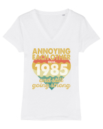 Annoying Each Other From 1985 And Still Going Strong Tricou mânecă scurtă guler V Damă Evoker