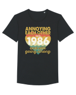 Annoying Each Other From 1986 And Still Going Strong Tricou mânecă scurtă guler larg Bărbat Skater