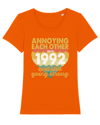 Annoying Each Other From 1992 And Still Going Strong Bright Orange