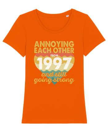 Annoying Each Other From 1997 And Still Going Strong Bright Orange