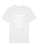 In blockchain we trust Tricou mânecă scurtă Unisex Rocker