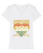 Annoying Each Other From 2008 And Still Going Strong Tricou mânecă scurtă guler V Damă Evoker