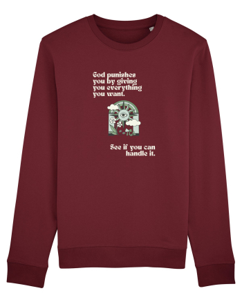 God punishes you Burgundy