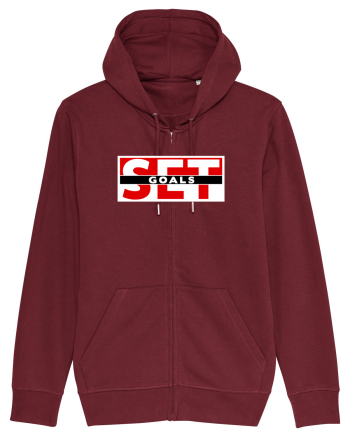 Set Goals Burgundy
