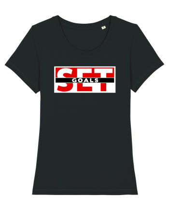Set Goals Black