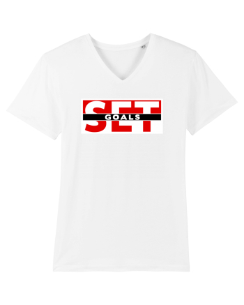 Set Goals White