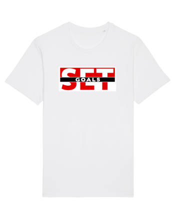 Set Goals White
