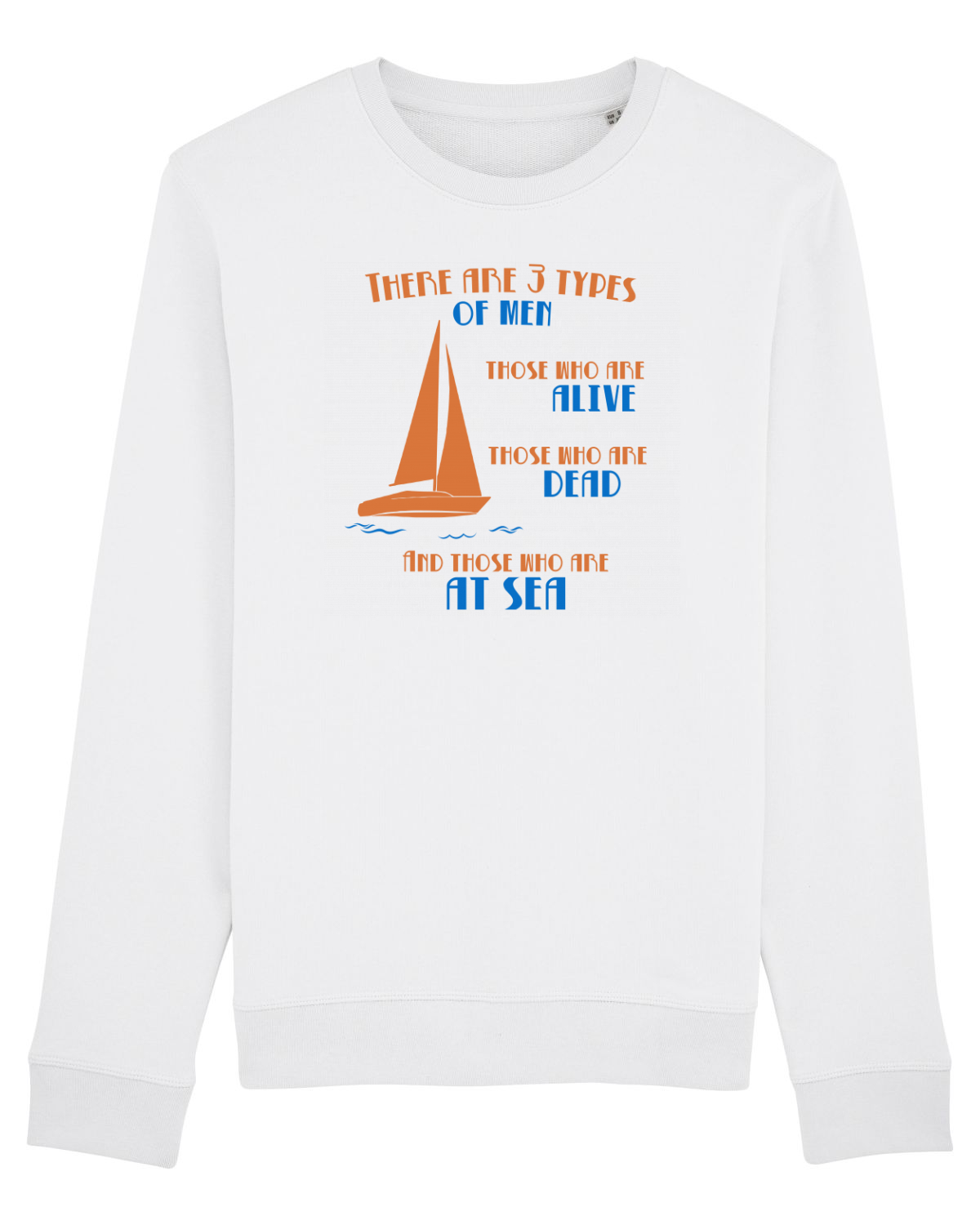 Bluză mânecă lungă Unisex Rise White