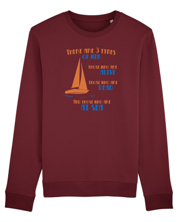 Men at Sea Burgundy
