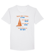 Men at Sea Tricou mânecă scurtă guler larg Bărbat Skater