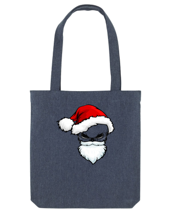 Skull Santa Claus Midnight Blue