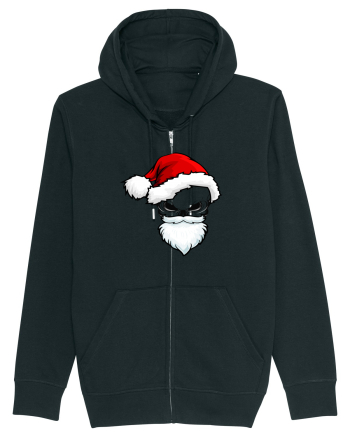 Skull Santa Claus Black