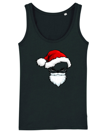 Skull Santa Claus Black