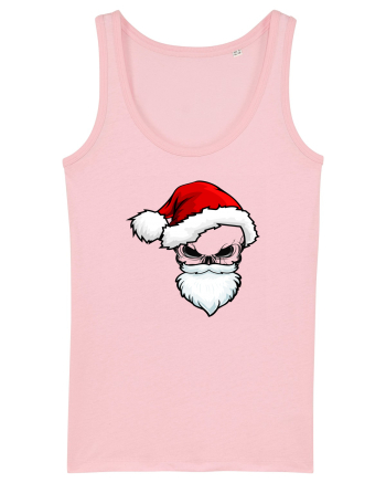 Skull Santa Claus Cotton Pink