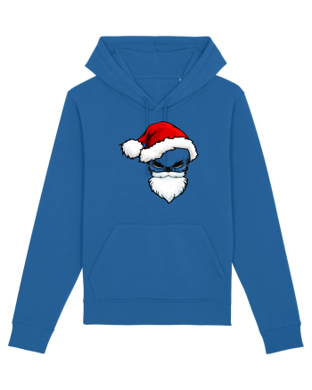 Skull Santa Claus Royal Blue