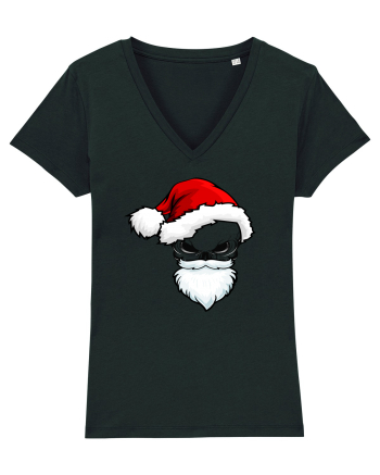 Skull Santa Claus Black