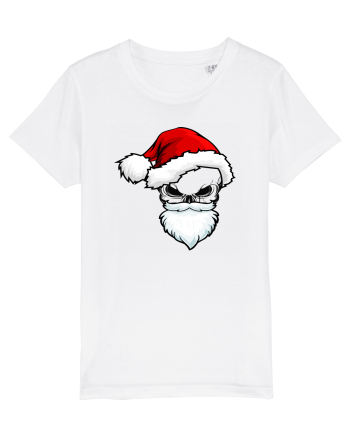 Skull Santa Claus White