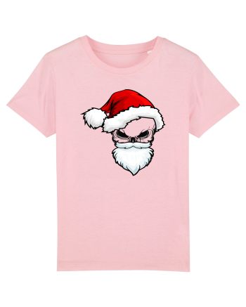 Skull Santa Claus Cotton Pink