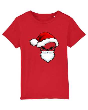 Skull Santa Claus Red