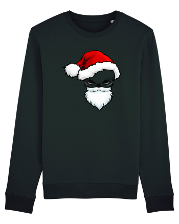 Skull Santa Claus Black