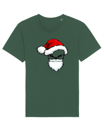 Skull Santa Claus Bottle Green