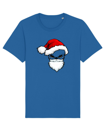 Skull Santa Claus Royal Blue