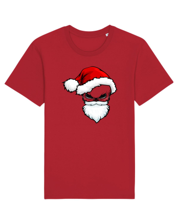 Skull Santa Claus Red