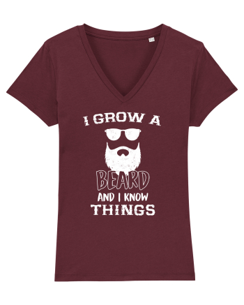  Grow a beard Burgundy