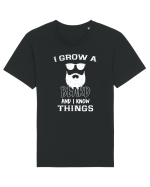  Grow a beard Tricou mânecă scurtă Unisex Rocker