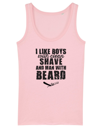 Man with beard Cotton Pink