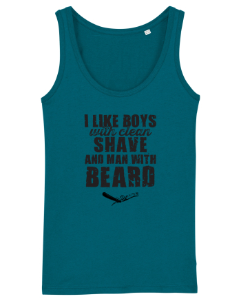 Man with beard Ocean Depth