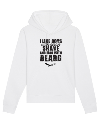 Man with beard White