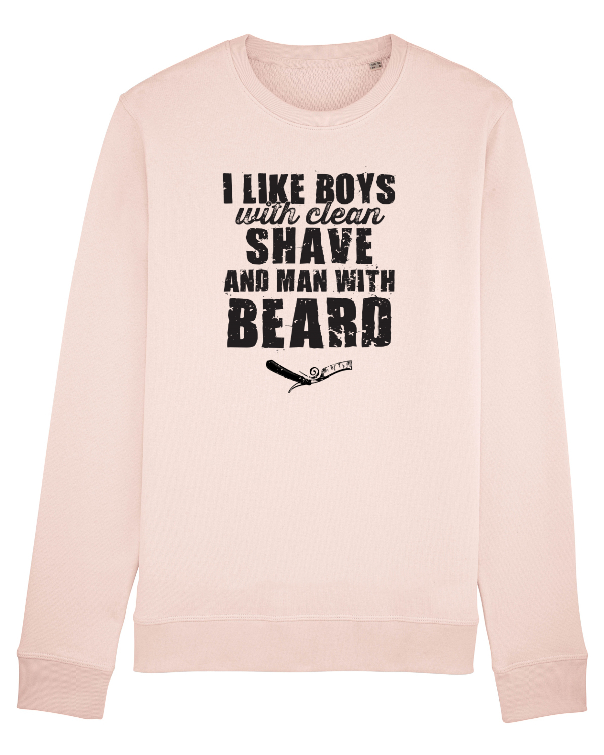 Bluză mânecă lungă Unisex Rise Candy Pink