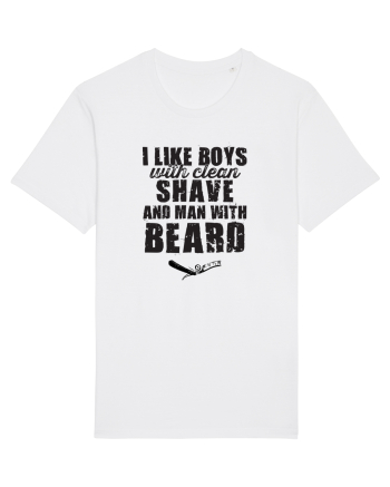 Man with beard White