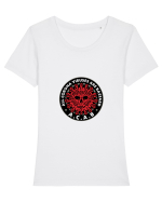 Corona bastard Tricou mânecă scurtă guler larg fitted Damă Expresser