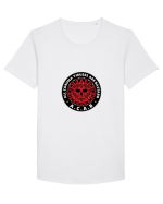 Corona bastard Tricou mânecă scurtă guler larg Bărbat Skater