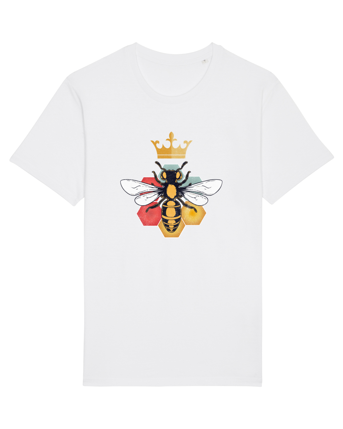 Tricou mânecă scurtă Unisex Rocker White