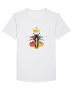Queen bee Tricou mânecă scurtă guler larg Bărbat Skater