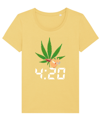 4 20 Funny Trippy Smoking Green Jojoba