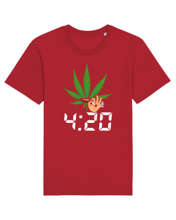 4 20 Funny Trippy Smoking Green Red
