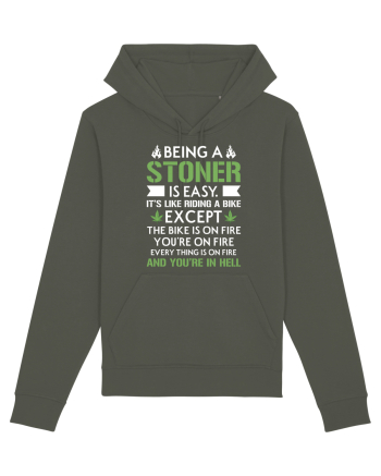 BEING A STONER IS EASY Khaki
