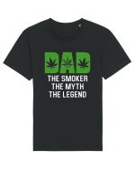 Dad the smoker the myth the legend Tricou mânecă scurtă Unisex Rocker