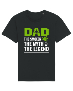 Dad the smoker the myth the legend Tricou mânecă scurtă Unisex Rocker