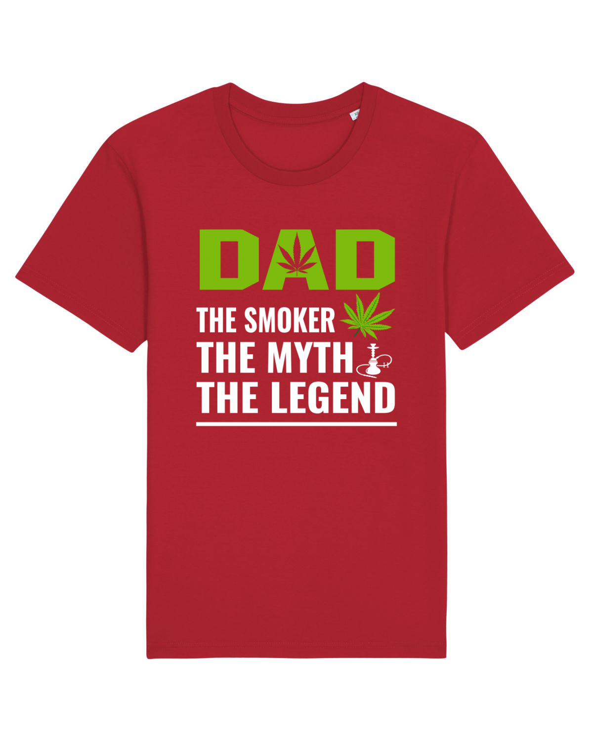 Tricou mânecă scurtă Unisex Rocker Red
