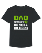 Dad the smoker the myth the legend Tricou mânecă scurtă guler larg Bărbat Skater