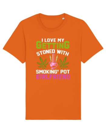I love my getting stoned with smoking pot girlfriend Bright Orange