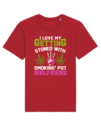 I love my getting stoned with smoking pot girlfriend Red