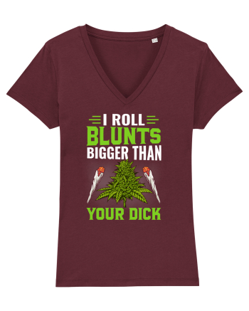 I roll blunts bigger than your dick Burgundy
