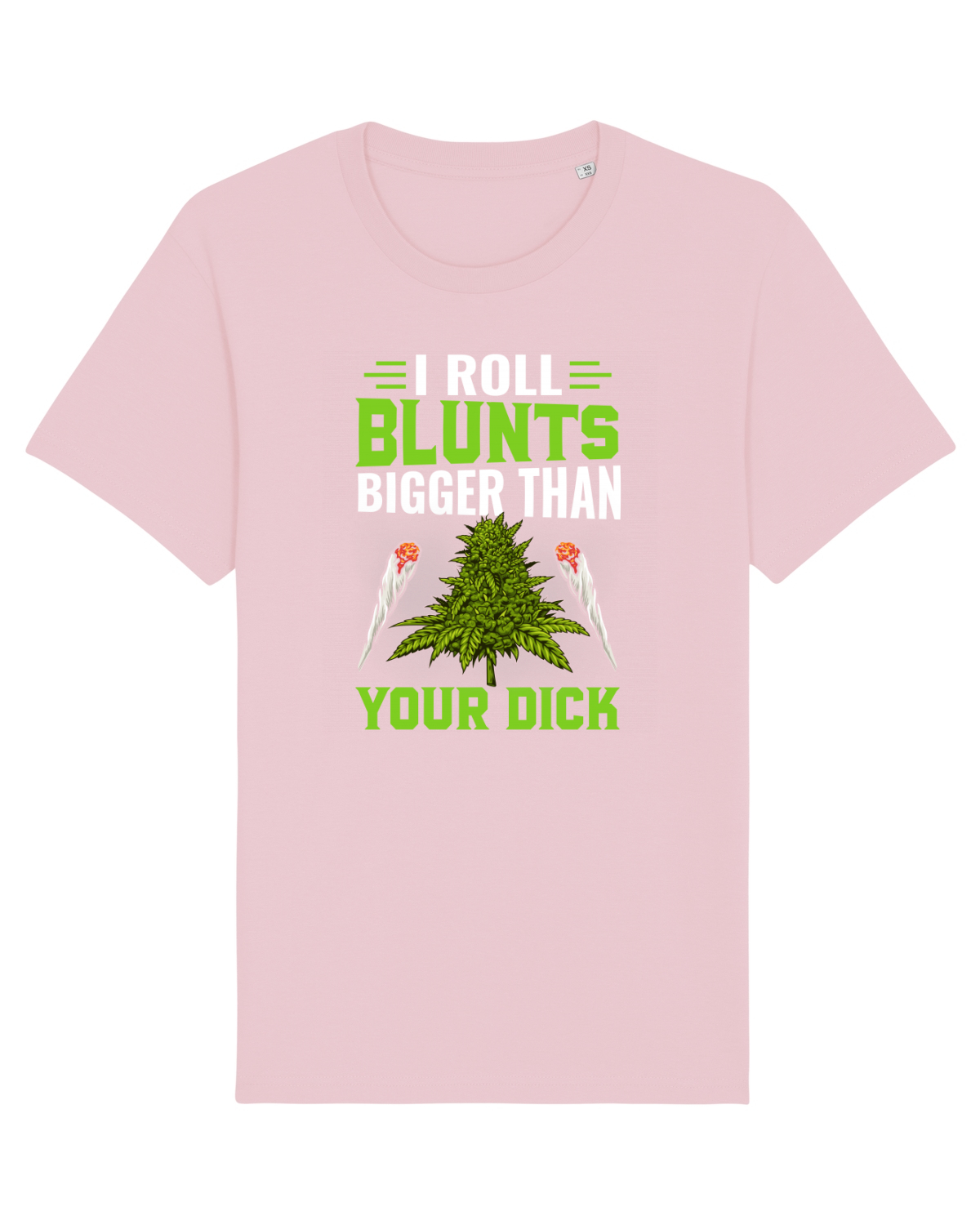Tricou mânecă scurtă Unisex Rocker Cotton Pink